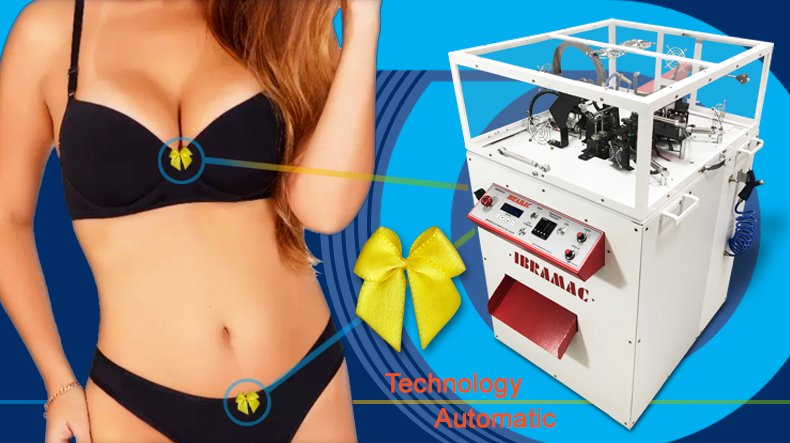 Máquina Automática de Laços para Lingerie